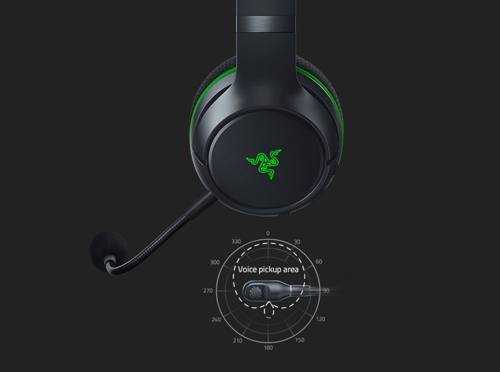 Casti Gaming Wireless RAZER Kaira Pro, stereo, Xbox Series S|X, 3.5mm